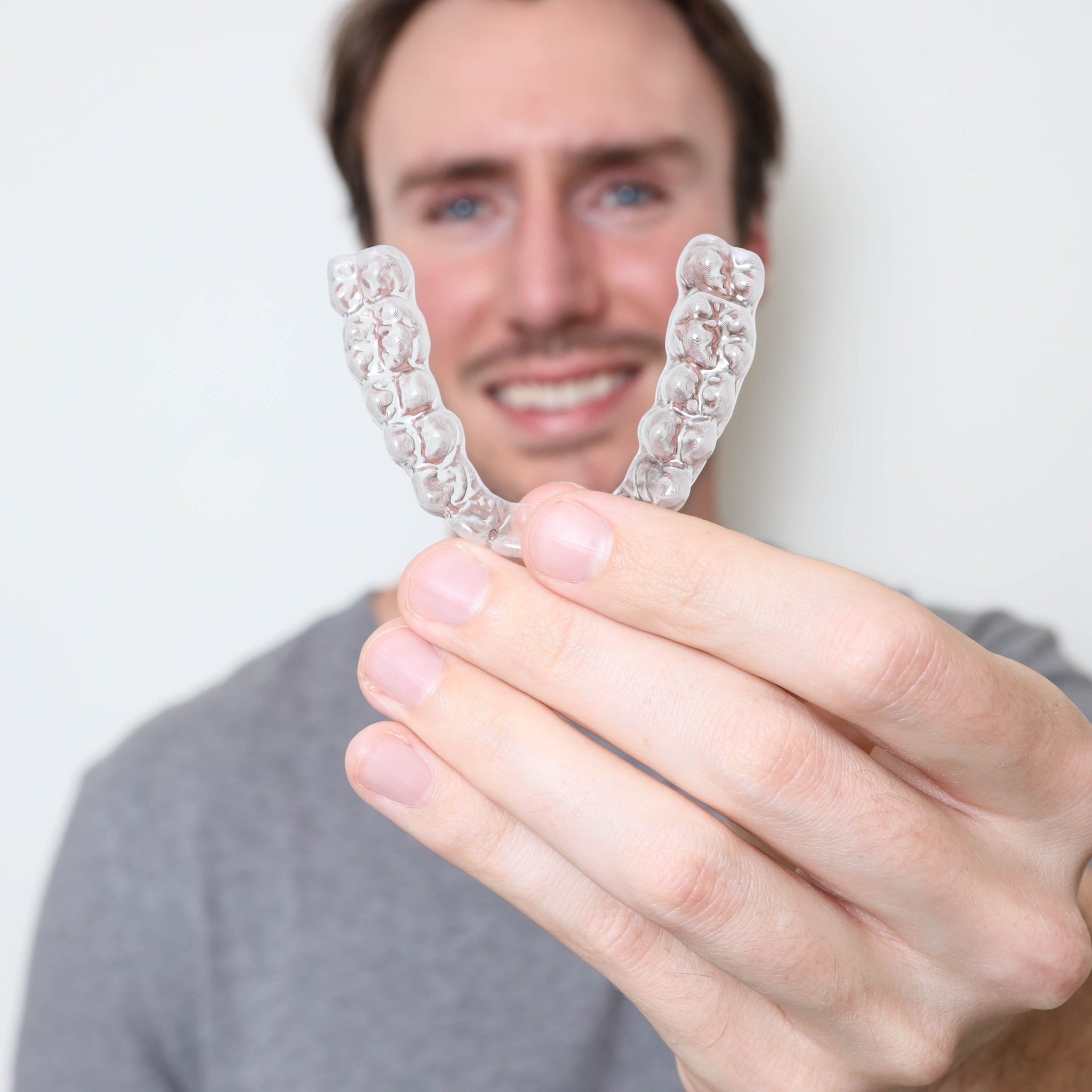 Clear retainers at home get new retainer