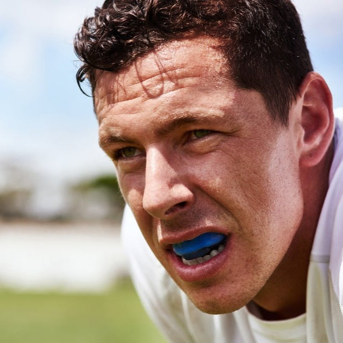 SayCheeseClub mouthguard for football, basketball, MMA, boxing and more.