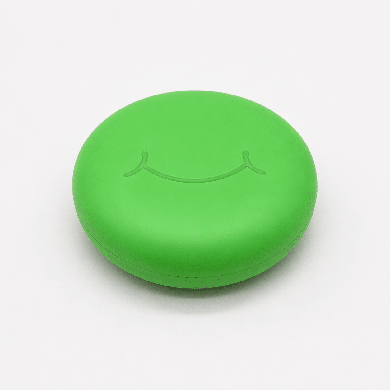 Green case for clear retainers, clear aligners, night guards, mouth guards and more.
